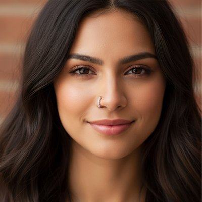 Bijoux piercing septum leger offrant l'elegance d'un vrai piercing nasal