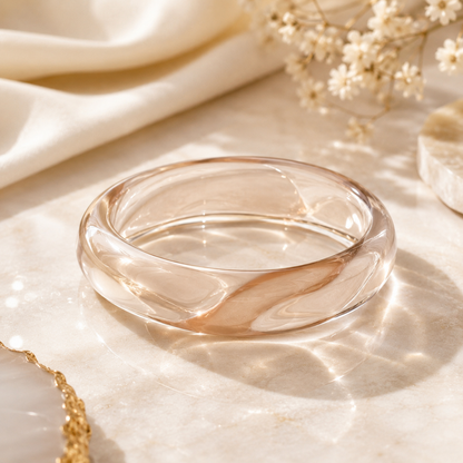 Bijou manchette brillant pour femme style années 70