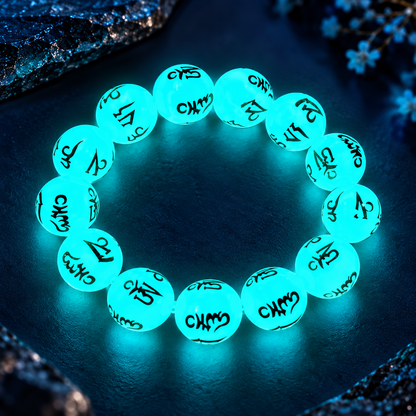 Bracelet ajustable phosphorescent qui brille dans l'obscurité