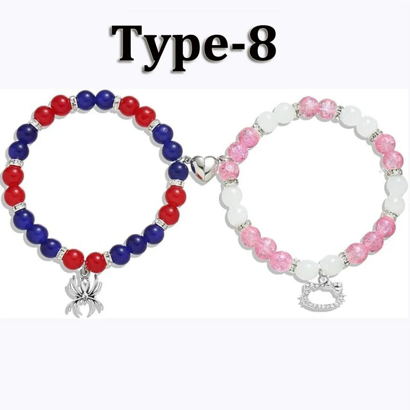 Braceletamoureuxduocoupleaccessoireminimalistesymbolisantlaconnexioninvisibleentrepartenaires