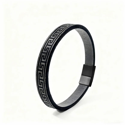 Braceletlegeretconfortablefabriqueencuirsoupleetacierinoxydabledurable