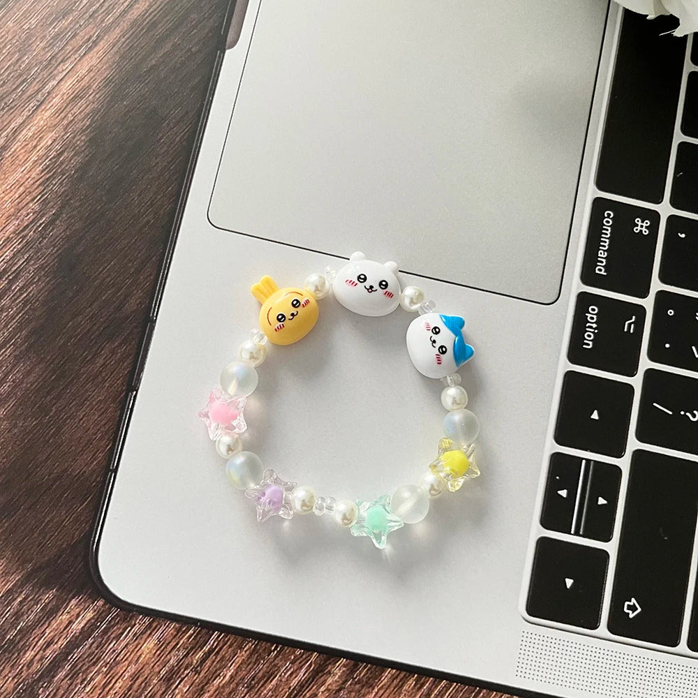 BraceletprenomenfantanimeChiikawalegeretconfortableaccessoireludiquepourfansdekawaii