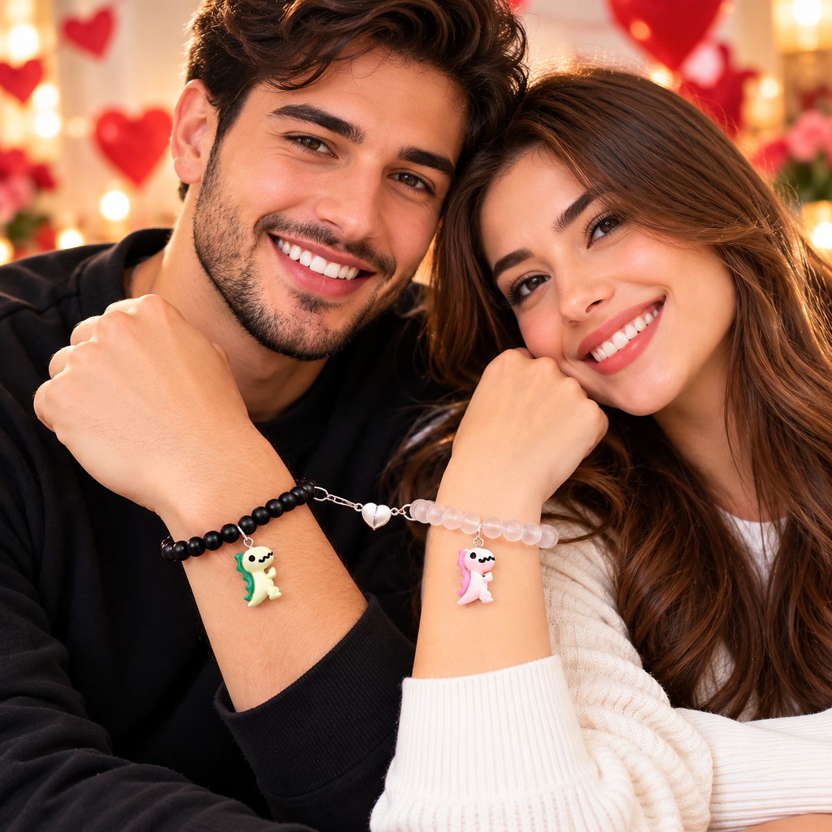 Bracelets_dinosaures_pour_deux_amoureux