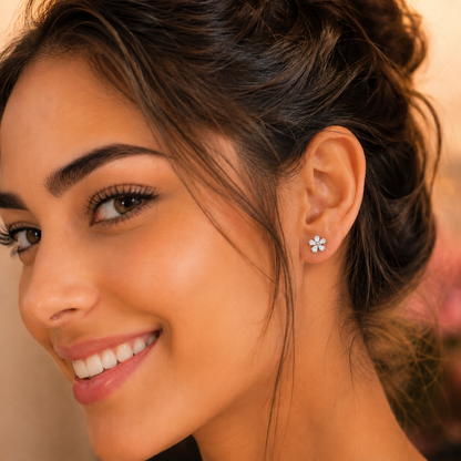 Découvrez notre fleur en titane au meilleur conch piercing prix.