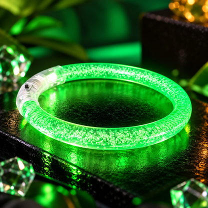 Lot de bracelets néon multicolores autonomes pour événements festifs