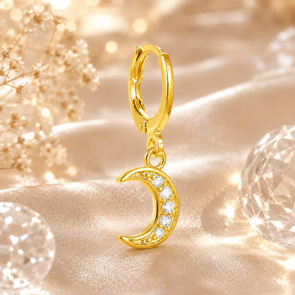 Piercing Helix Beauty en acier chirurgical brillant et hypoallergénique.