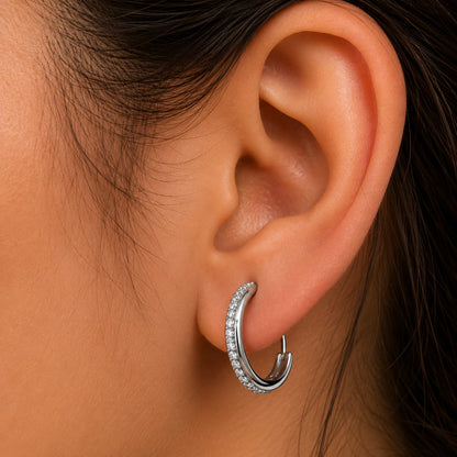 Piercing conch confortable pour oreilles sensibles