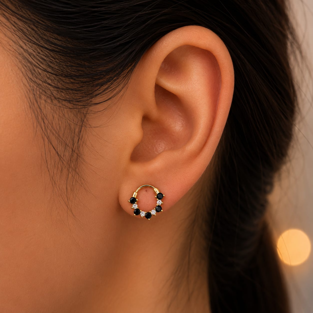 Piercing conch signification pour oreille au style unique