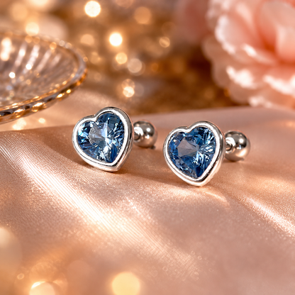 Piercing daith coeur lumineux qui attire naturellement tous les compliments.