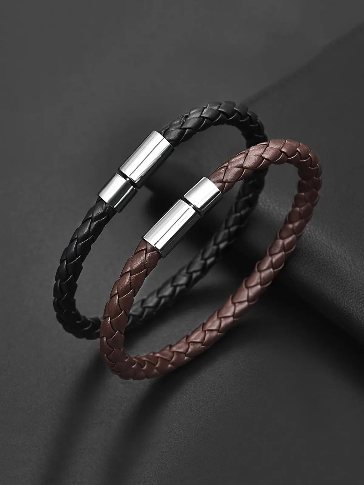 Venduenlotdedeuxcebraceletmagnetiquedevientunindispensablepourrenforcersonstyleavecdiscretionetelegance