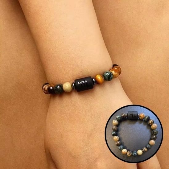  Accessoire en pierres naturelles réputées pour leurs vertus d’ancrage et de protectio