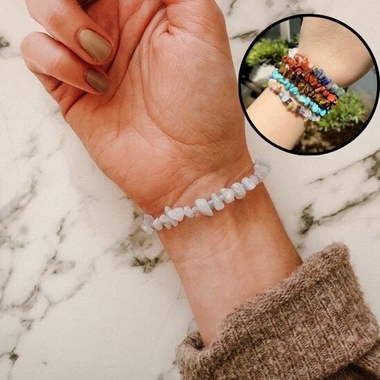 Accessoire léger en fragments de pierre pour un confort quotidien