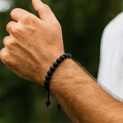 Bracelet perle homme 