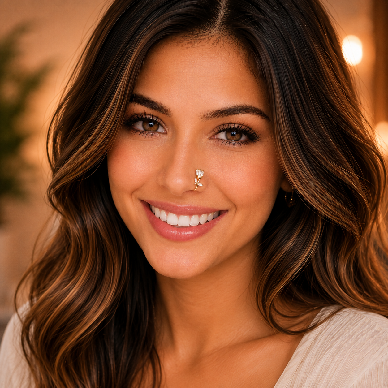 piercing  nez